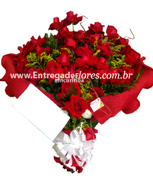Cód: 5469                                             Buquê 2 dz de rosas Colombianas